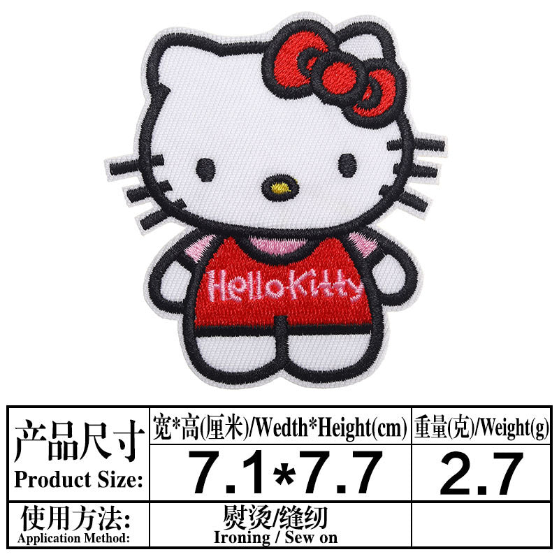 Wholesale DIY patchs cute cat patch children' s clothing bag OLY Exclusive